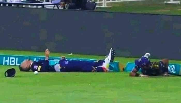 Faf du Plessis suffers injury in scary collision during PSL 2021 game - WATCH