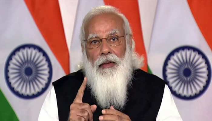 At G7 summit, PM Modi underlines India's commitment to democracy, freedom of thought and liberty