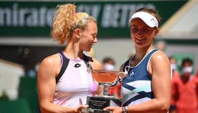 French Open: Unstoppable Barbora Krejcikova completes a rare double in Paris