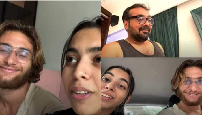 Anurag Kashyap&#039;s daughter Aaliyah Kashyap feeds her American boyfriend &#039;pani puri&#039;! - Watch viral video!