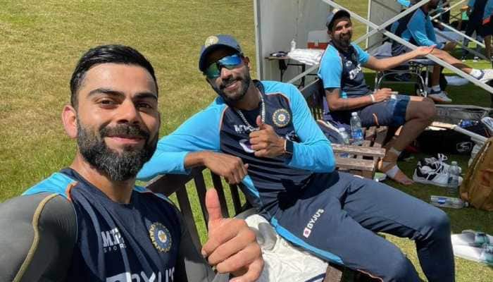 &#039;These quicks are dominating&#039;: Virat Kohli clicks selfie with Ishant Sharma and Mohammed Siraj ahead of WTC final