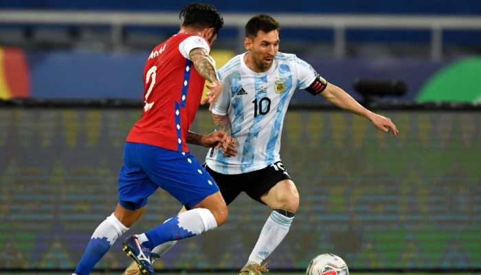 Copa America 2021: Lionel Messi free kick in vain as Argentina held to draw by Chile