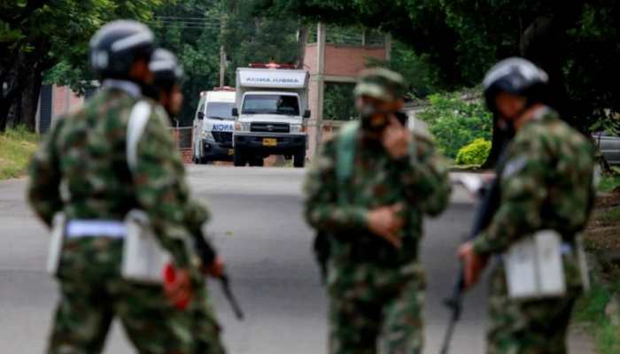 36 injured in car bomb explosion at Colombia military base