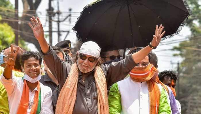 Actor and BJP leader Mithun Chakraborty grilled by Kolkata Police over election speech