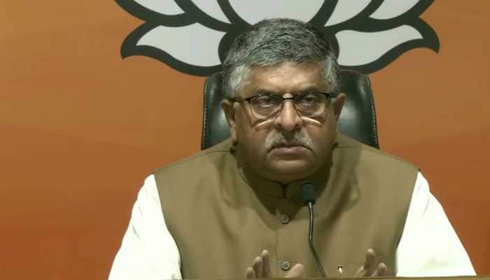 Twitter failed to comply with IT rules, deliberately chose path of non-compliance: Union Minister Ravi Shankar Prasad