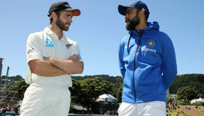 Kane Williamson's New Zealand (left) will take on Virat Kohli's Team India in the inaugural World Test Championship Final in Southampton from June 18. (Source: Twitter)