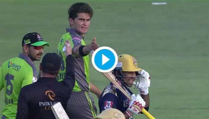 Shaheen Afridi, Sarfaraz Ahmed get into ugly spat in PSL 2021 encounter - WATCH