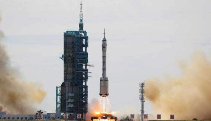 Shenzhou-12: China launches first three-man crew to space station