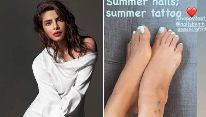 Priyanka Chopra's new tattoo is all about love for her furry friends -  Diana, Gino, and Panda! | People News | Zee News