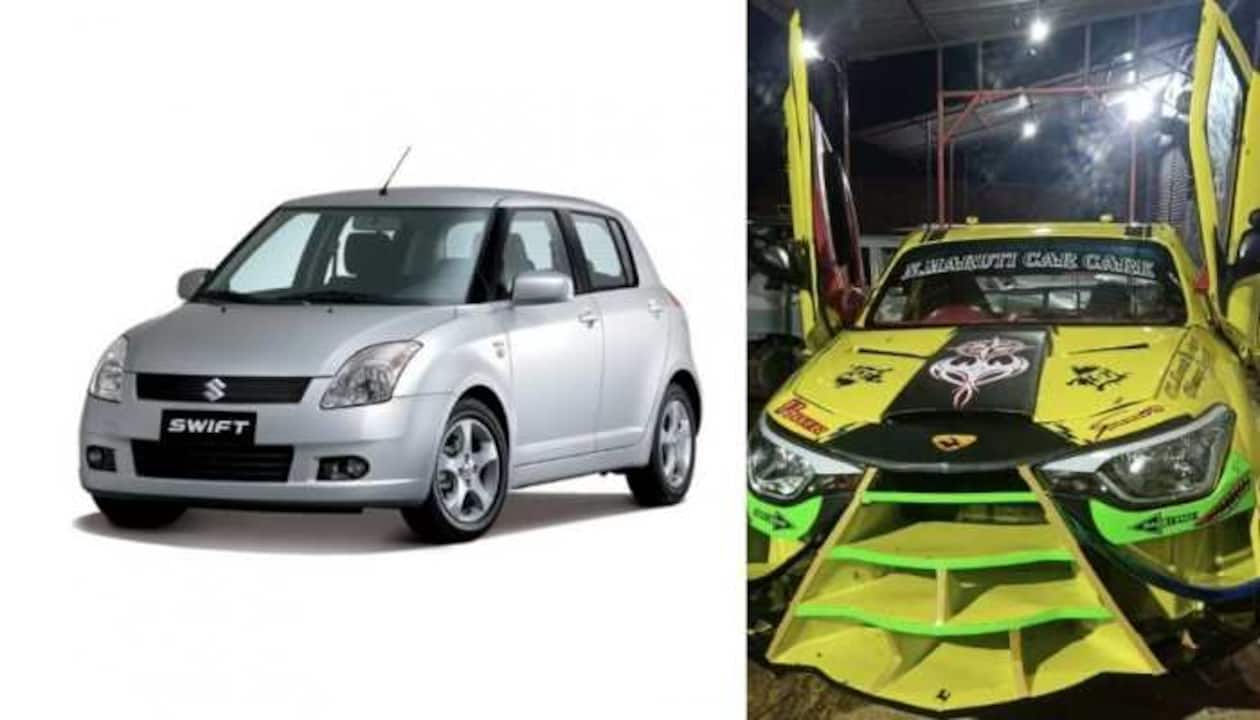 Lamborghini chalaye janeyo! Assam mechanic turns Maruti Swift into swanky  sports car | viral News | Zee News