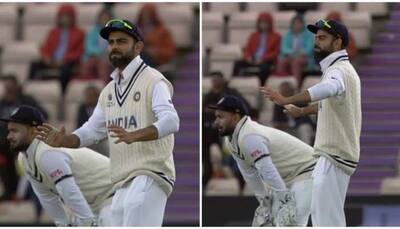 WTC final: Virat Kohli rocks Bhangra while fielding at slips, fans say 'if you win, we’ll dance with you' - WATCH