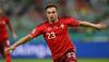 Euro 2020: Xherdan Shaqiri scores twice as Swiss beat Turkey to keep hopes alive