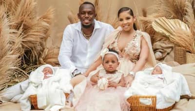 Usain Bolt announces birth of twin sons, takes social media by storm