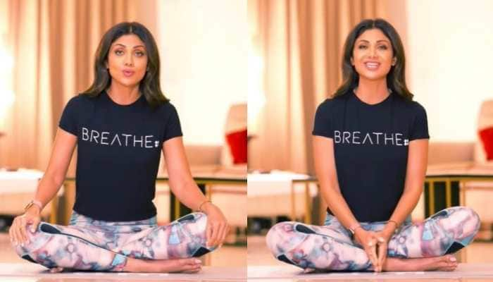 International Yoga Day: Shilpa Shetty shares simple yoga pose for COVID recovery - Watch