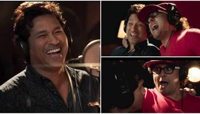 Sachin Tendulkar breaks the internet with throwback video of his singing debut with Sonu Nigam - WATCH