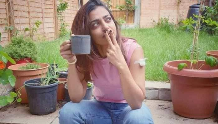 Radhika Apte takes second vaccine shot for COVID-19