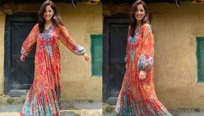 Newlywed Yami Gautam looks stunning in a Ritu Kumar’s maxi dress, shares her recent pics!