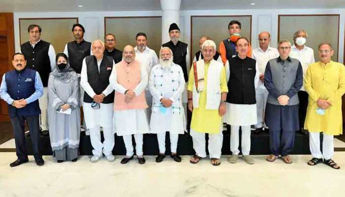 Committed to restoring statehood: PM Narendra Modi tells J&amp;K leaders after all-party meet