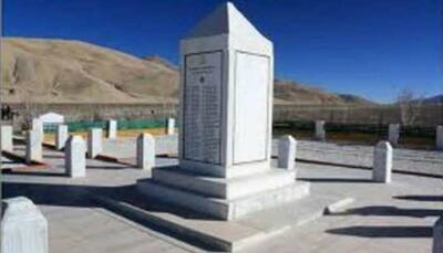 Ladakh administration renovating Rezang La memorial on Sino-Indian border