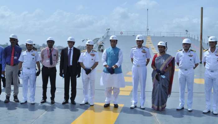 India’s 1st indigenous aircraft carrier INS Vikrant to be commissioned next year: Rajnath Singh