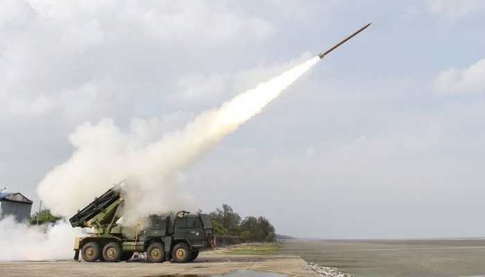 DRDO successfully test-fires 122mm enhanced Caliber and Pinaka rockets off Odisha coast