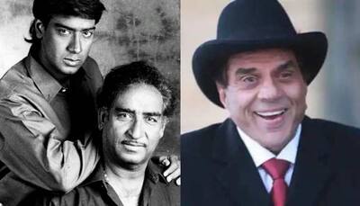 'Love you my son': Ajay Devgn receives warm message from Dharmendra on dad Veeru Devgn's birth anniversary