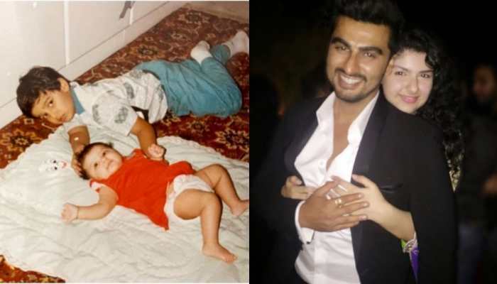 On Arjun Kapoor's birthday, his sister Anshula Kapoor cherishes their bond with adorable childhood pic!