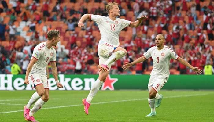 UEFA Euro 2020: Kasper Dolberg&#039;s double help Denmark thrash Wales 4-0 in last-16 clash