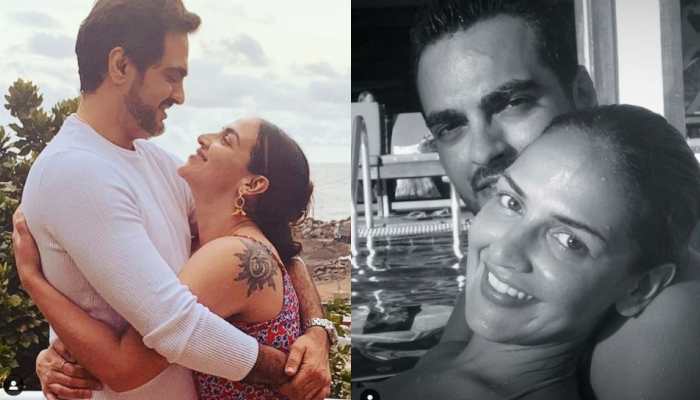 Esha Deol shares a loved-up pic with hubby Bharat Takhtani on their ninth wedding anniversary!