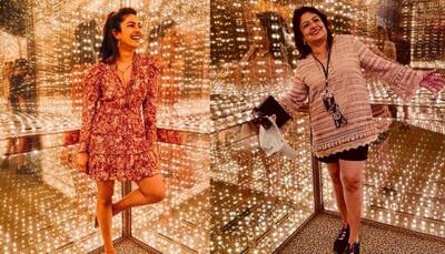 Priyanka Chopra and her mom Madhu Chopra visit Rock and Roll Hall of Fame