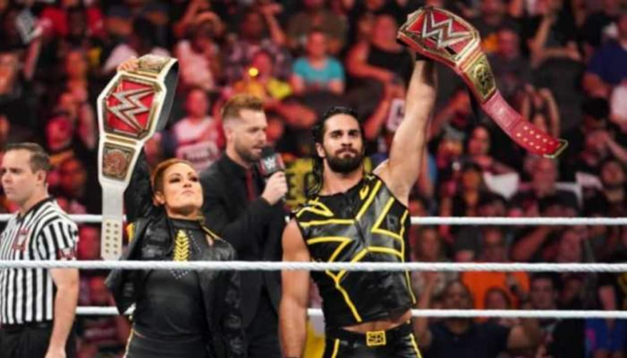 Becky Lynch-Seth Rollins faced returning couple on Raw in a non-PG