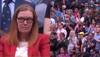 Sarah Gilbert, lead scientist behind Oxford-AstraZeneca COVID-19 vaccine, gets standing ovation at Wimbledon -- Watch
