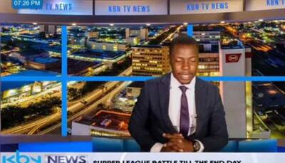 TV anchor interrupts live bulletin to say ‘I haven’t been paid’ - Watch viral video