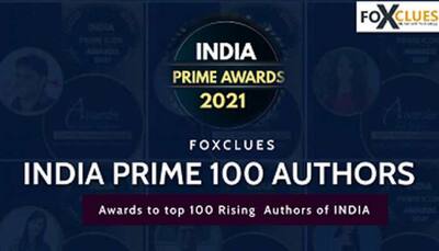 FOXCLUES appreciates top 100 authors with India Prime Authors Award