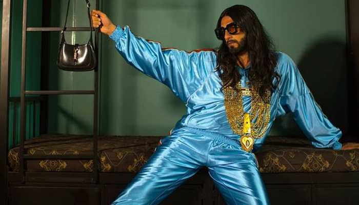 Move over Jared Leto, here comes Ranveer Singh's quirkiest avatar in bright Gucci tracksuit - In Pics