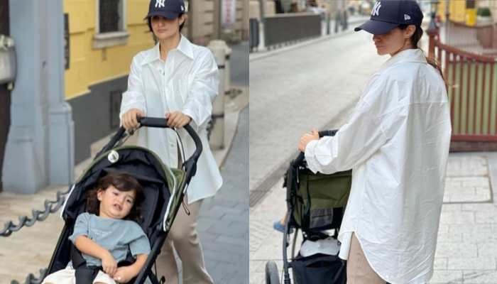 Arjun Rampal shares photos of girlfriend Gabriella Demetriades wearing his shirt