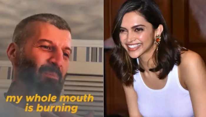 Deepika Padukone captures hairstylist Yianni&#039;s hilarious reaction to eating &#039;spicy&#039; raw mangoes! - Watch