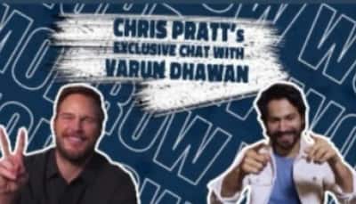 Chris Pratt dances to 'Tan tana tan' with Varun Dhawan