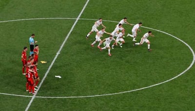 Euro 2020: Spain beat 10-man Switzerland on penalties to reach semis
