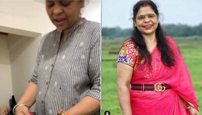 Desi mommy who was shocked at her daughter’s Rs 35K Gucci belt, pairs it with her saree! See viral pic