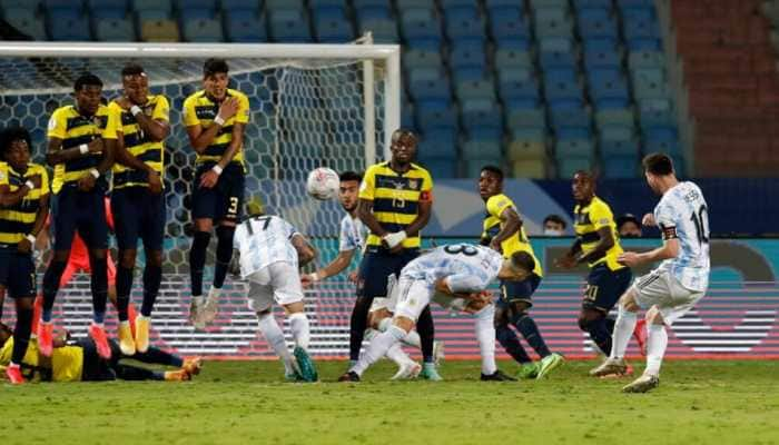 Copa America 2021: Lionel Messi stars as Argentina thrash Ecuador to enter semis