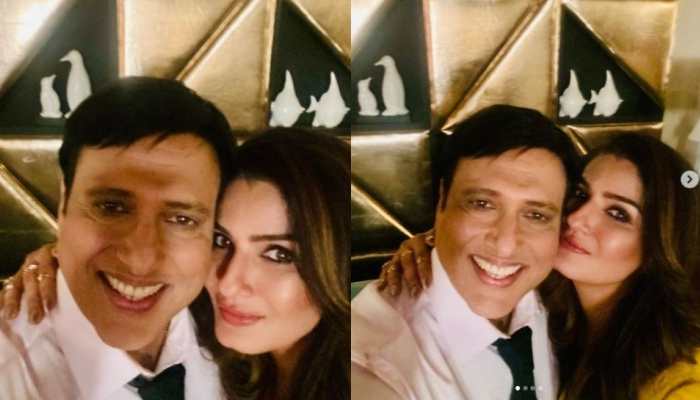 Raveena Tandon, Govinda have a 'grand reunion'