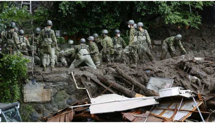 Rescuers search for dozens missing in resort town after mudslide in Japan&#039;s Atami city