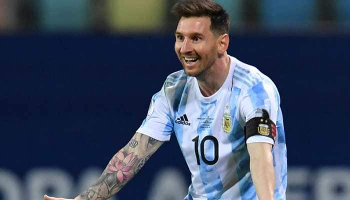 Copa America 2021 Lionel Messi Gets Headbutt After Quarterfinal Clash Watch Video Football News Zee News