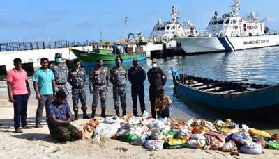Coast Guard nabs two for attempted smuggling of 1.2 tonnes of sea cucumber