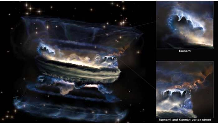 Supermassive black wholes may generate Tsunami in galaxy, says NASA