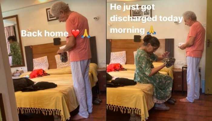 Naseeruddin Shah discharged from hospital, returns home Naseeruddin Shah discharged from hospital, returns home
