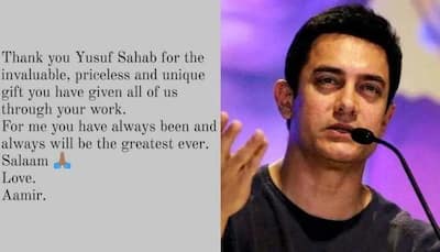 Aamir Khan pens heartfelt note for Dilip Kumar, calls him the 'greatest ever' 