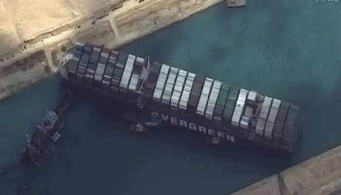 After being stuck for 106 days, Ever Given container ship leaves Suez Canal 
