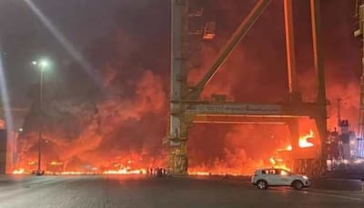 Massive blast at Dubai Jebel Ali port sparks large fire, no casualties reported